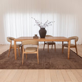 Rowan 2000 Dining Table - Honey Oak