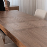 Portland Extension Dining Table - Honey Oak