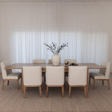 Portland Extension Dining Table - Honey Oak