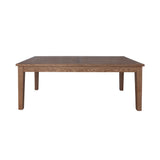 Portland Extension Dining Table - Honey Oak