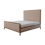 Kingsley King Bed - Flaxseed & Antique Oak