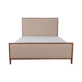 Kingsley King Bed - Flaxseed & Antique Oak