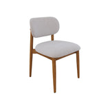 Hadley Dining Chair - Oat with Natural Oak Legs