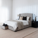Beaumont 2 Drawer Bed - Venice Pearl