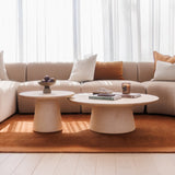 Iliad 600 Round Coffee Table - Sand