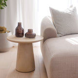 Iliad 500 Round Coffee Table - Sand