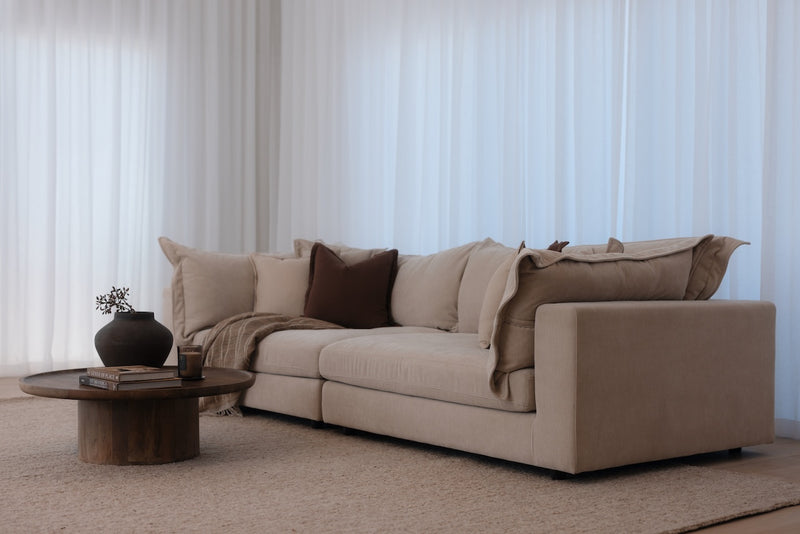 Reeves Day Bed Lounge - Exclusive Cobblestone