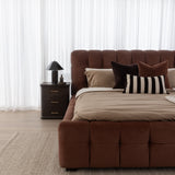 Elysian Bed - Mohe Rust