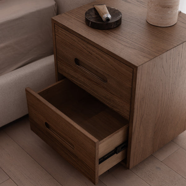 Lilo 2 Drawer Bedside