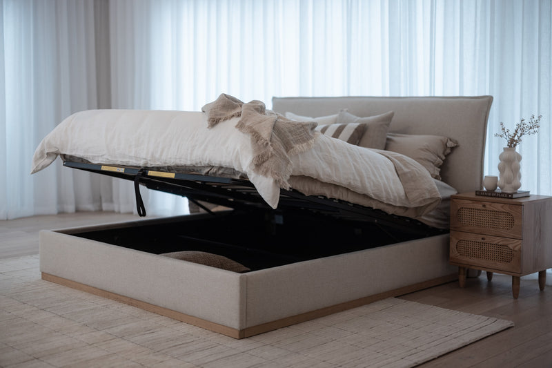 Aria Bed with Gas Lift Storage