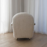 Bardot Arm Chair - Ivory