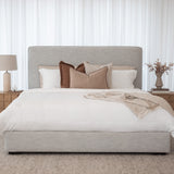 Orlando Bed - Light Grey
