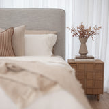 Orlando Bed - Light Grey