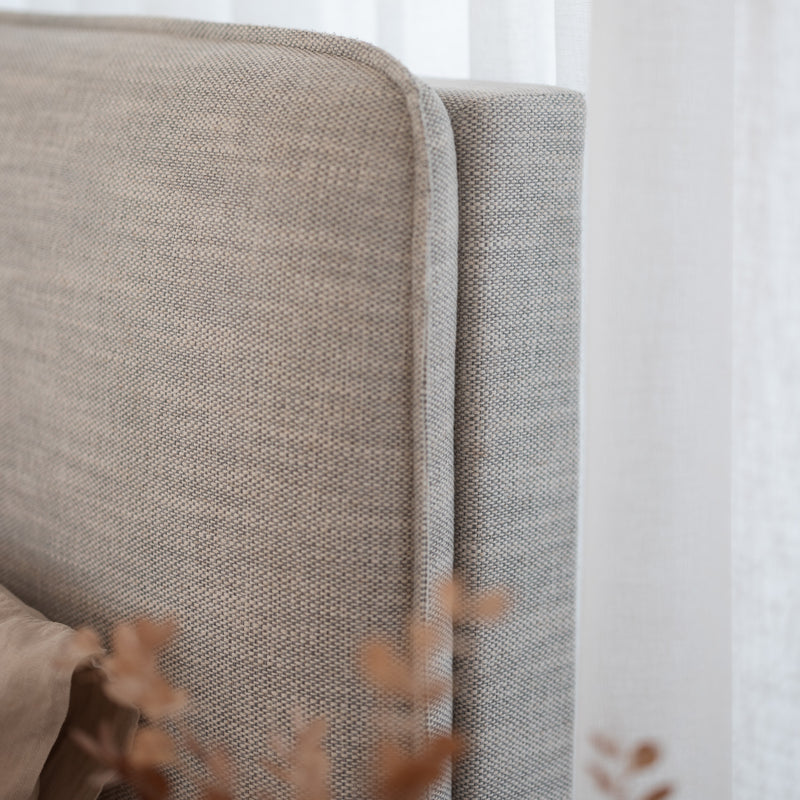 Orlando Bed - Light Grey