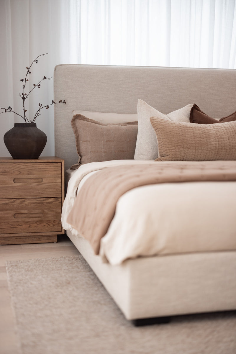 Orlando Bed - Natural