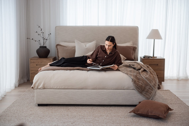 Orlando Bed - Natural