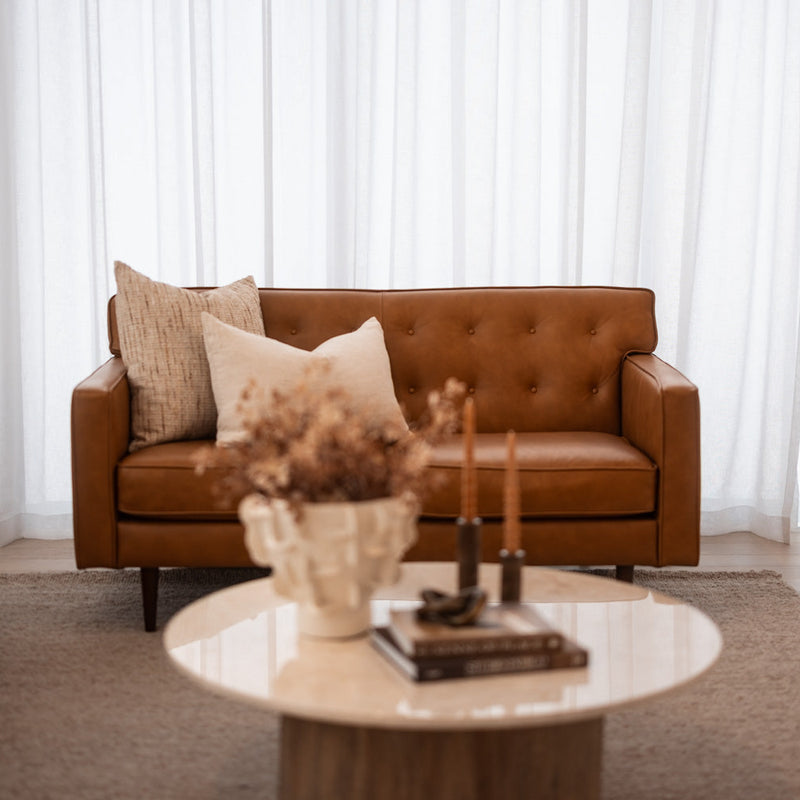 Chiswick Leather 2 Seater Sofa