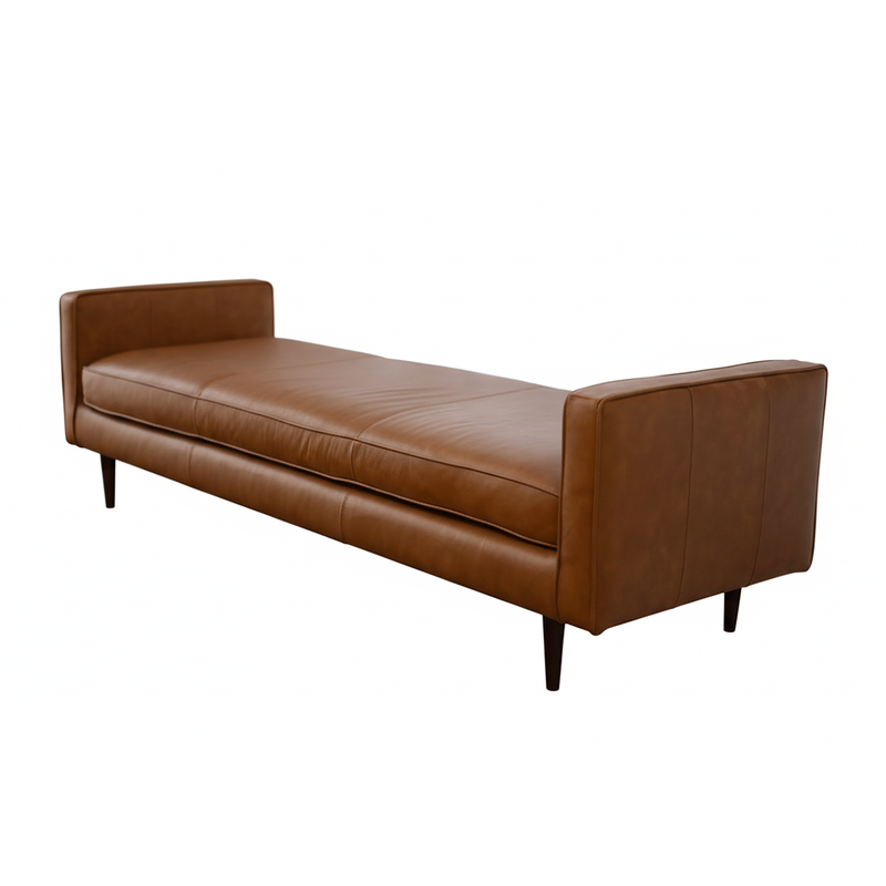 Chiswick Leather Ottoman
