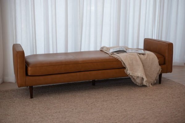 Chiswick Leather Ottoman