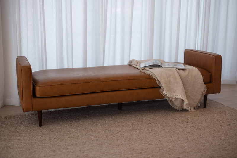 Chiswick Leather Ottoman