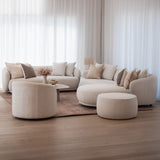 Rae Swivel Armchair - Wheat