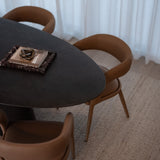 Juni 2400 Dining Table - Black