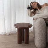 Kyma Side Table - Gloss Cinnamon