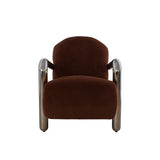 Bardot Arm Chair - Mohe Rust