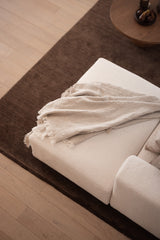 Verona 3 Seater with Reversible Chaise - Cloud Optical