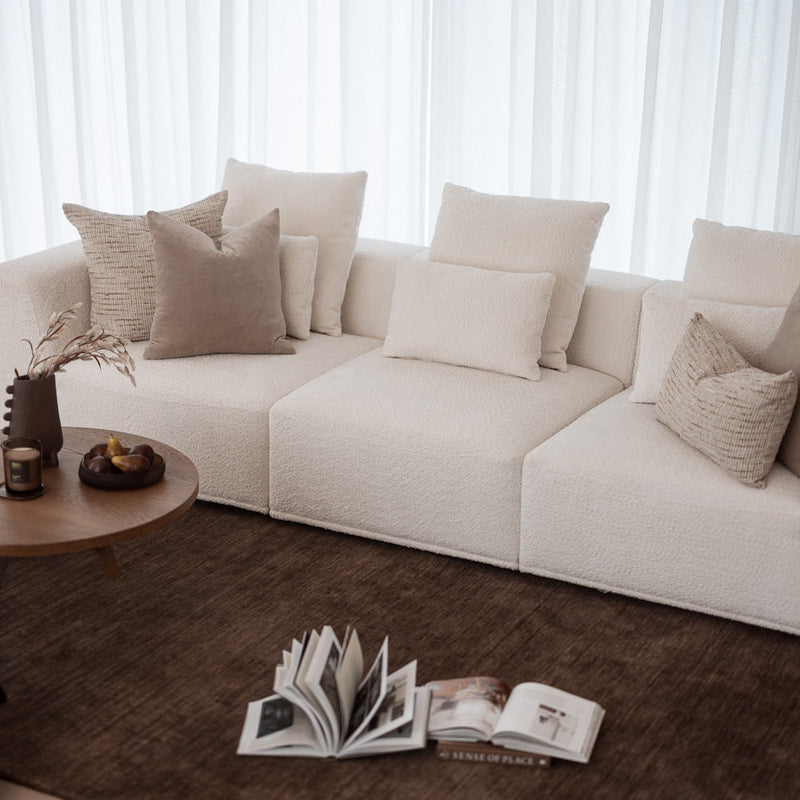 Verona 3 Seater - Cloud Optical