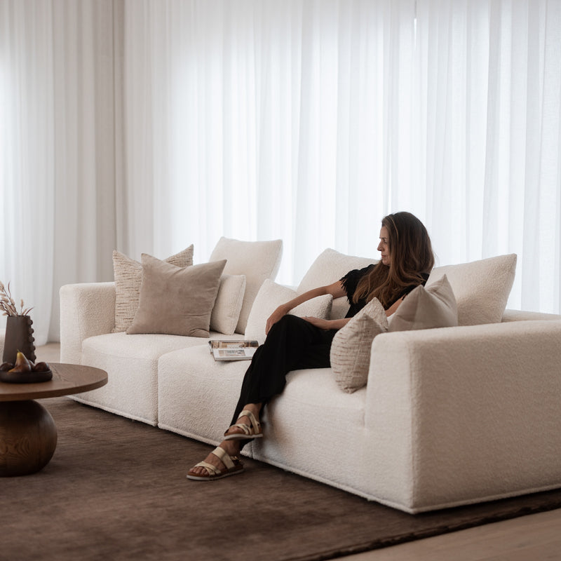 Verona 3 Seater - Cloud Optical