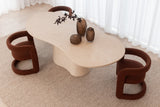Iliad 2400 Dining Table - Sand