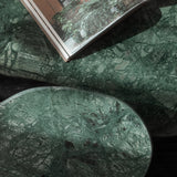 Netta Marble Coffee Table - Green