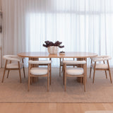 Donovan 2300 Oval Dining Table