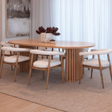 Donovan 2300 Oval Dining Table