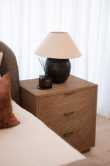Lucie Bedside - Walnut