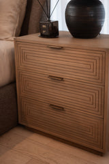 Lucie Bedside - Walnut