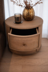 Lorna Bedside - Walnut