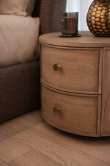 Lorna Bedside - Walnut