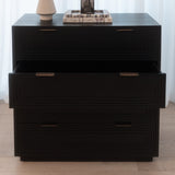 Lucie 4 Drawer Chest - Ebony