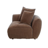 Enzo 1.5 Seater with RHS Arm - Grace Raisin