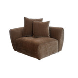 Enzo 1.5 Seater with RHS Arm - Grace Raisin