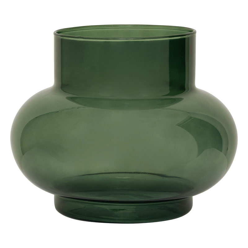 Vase Tummy B - Bottle Green