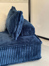 Bales 3 Seater - Blue