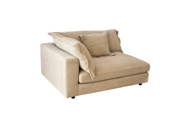Reeves Single Seat LHS Arm - Exclusive Cobblestone