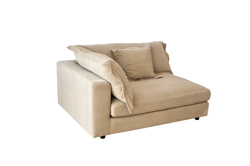 Reeves Single Seat LHS Arm - Exclusive Cobblestone