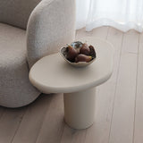 Pebble Side Table - Matte Latte