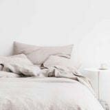 Linen Duvet Cover - Smoke Grey