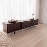Winslow Entertainment Unit - Walnut Smoke