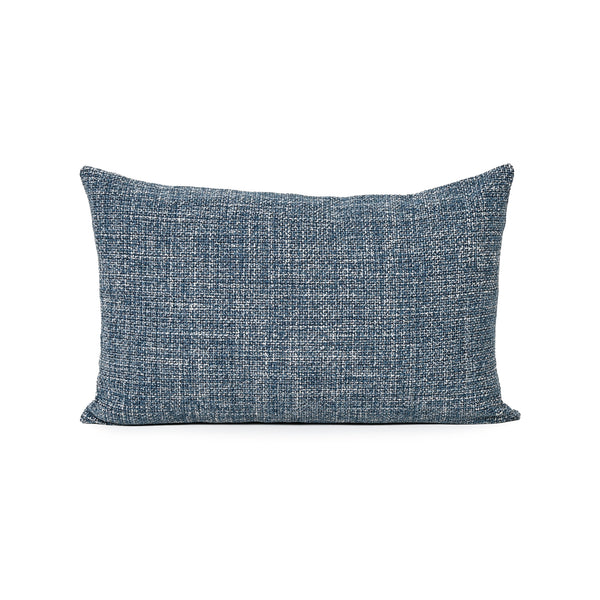 Ocean Texture Fabric Lumbar Cushion